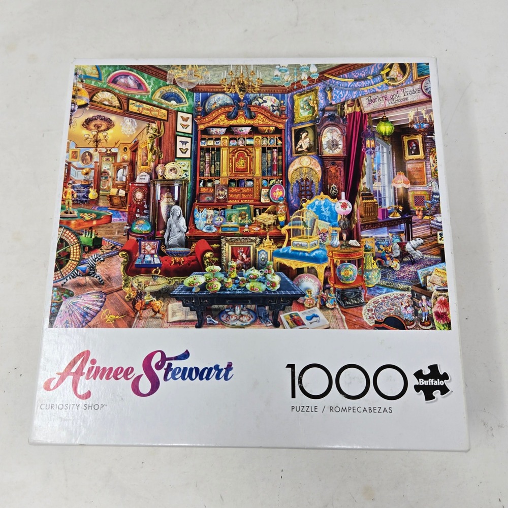 Buffalo Games Aimee Stewart Curiosity Shop 1000 Piece Jigsaw Puzzle 91520